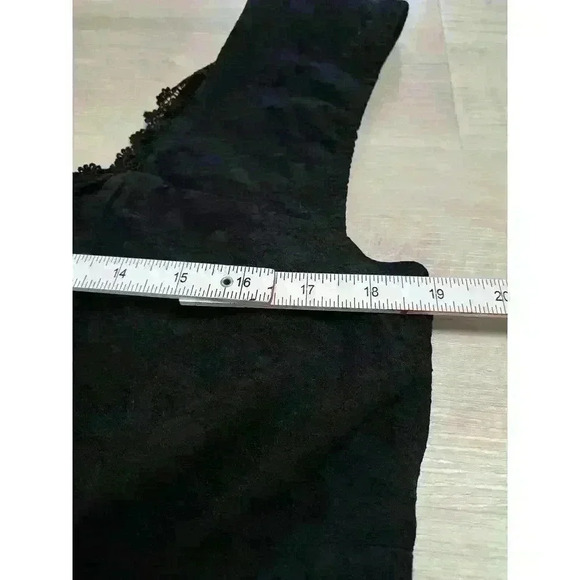 Torrid Black Laceup Dress Corset Babydoll Tulle Goth Steampunk Victorian - Picture 6 of 15